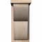 Ekena Millwork Crestline Smooth Corbel w/Backplate, Douglas Fir, 7 1/2"W x 12"D x 16"H COR08X12X16CRE01SDF - alternate 4